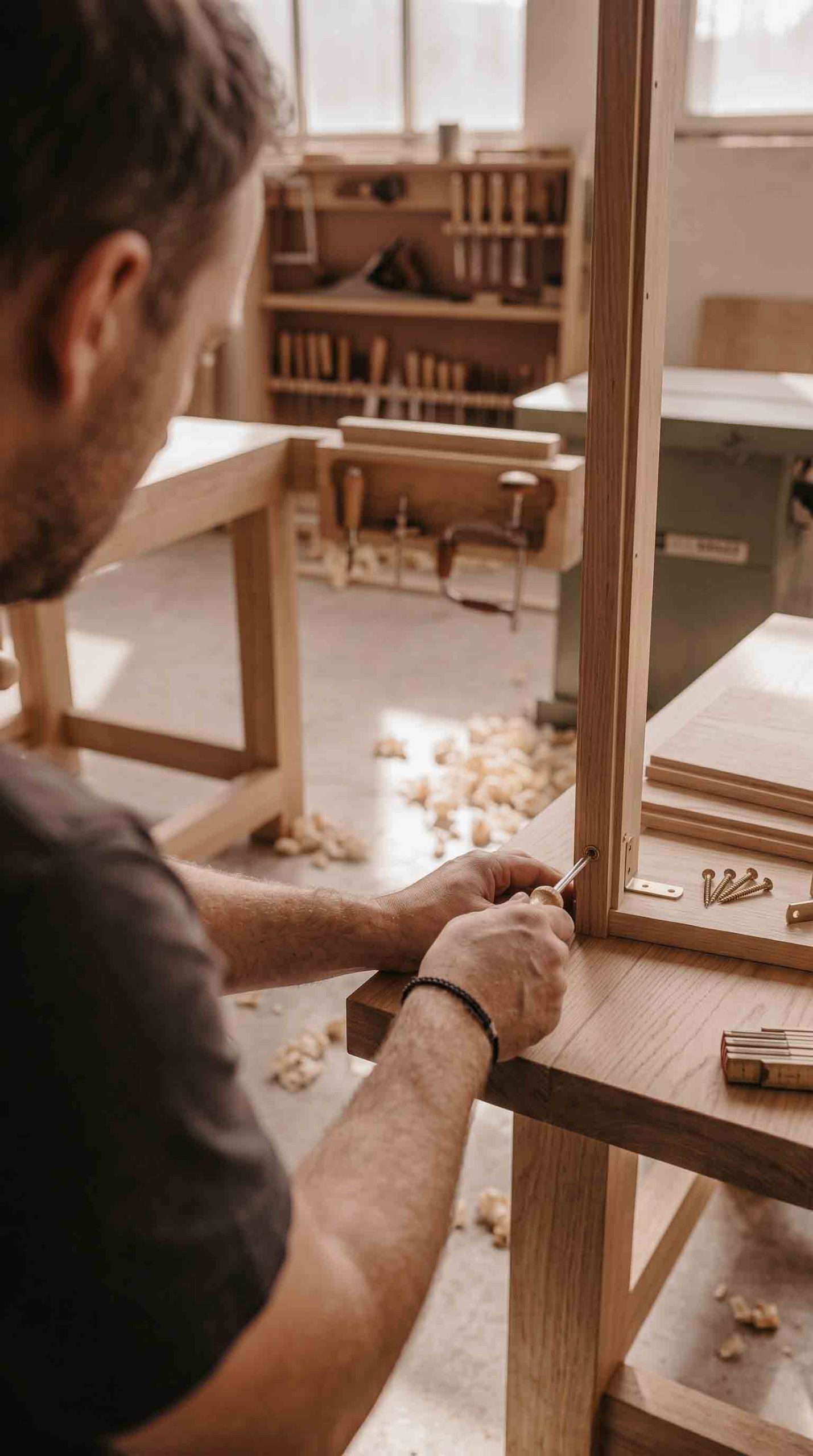 Installation and Assembly course — learn professional furniture fitting and assembly techniques