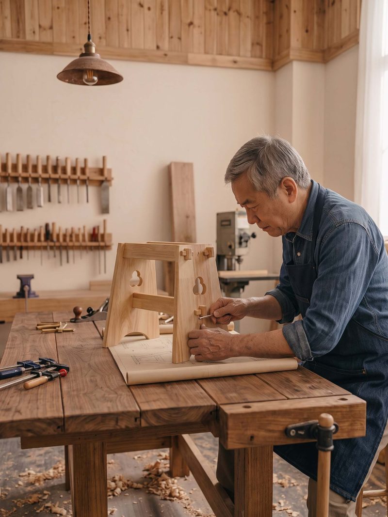 NSA: Build and Customise Your Own Wooden Stool